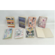 LIBRETA DISEÑOS 40HJS RAYADAS 11X17CM 8100R