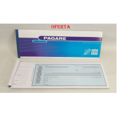 TALONARIO PAGARE 40HJS 30X10CM 4500 FTA