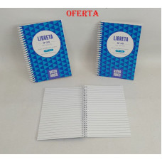 LIBRETA ESPIRAL Nro 50 40HJS 9,4X14CM 454