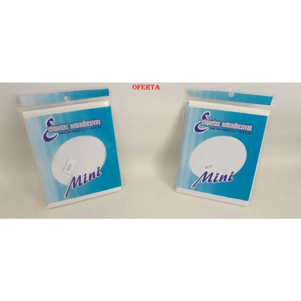 ETIQUETAS AUTOADHESIVAS MINI 70X33MM 30HJS 30