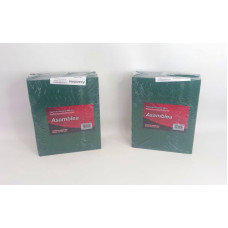 CUADERNO 19X23cm T/D VERDE 100hjs RAYADO 90grs ASAMBLEA