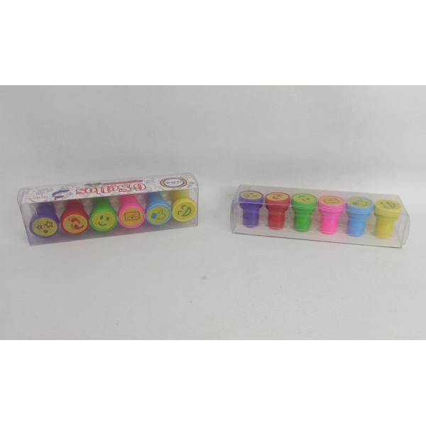SELLO EMOJIS X6 EN CAJA 27666