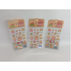 STICKERS TRANSPARENTES CAPYBARA 28656
