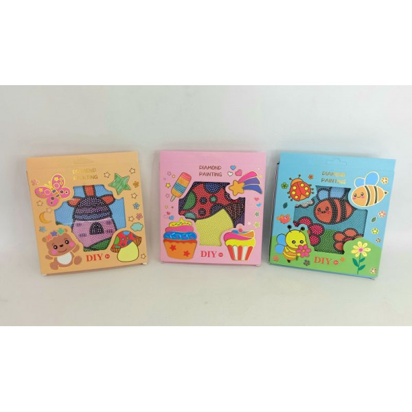 KIT DIAMANTE DISEÑOS VARIOS 18X18cm BL9383