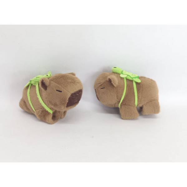 PELUCHE CAPIBARA 15X12cm BL9452