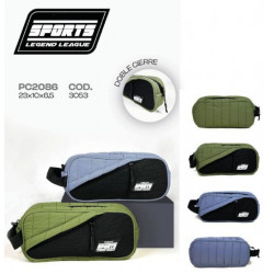 CANOPLA SPORTS DOBLE CIERRE 23X10X7cm 3053 REX