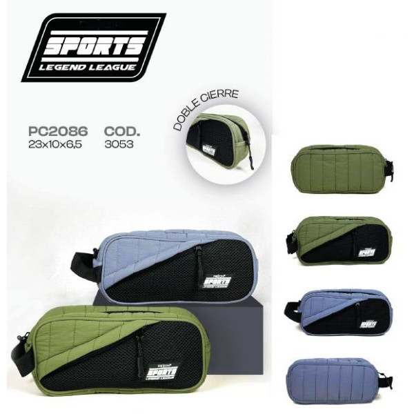 CANOPLA SPORTS DOBLE CIERRE 23X10X7cm 3053 REXON