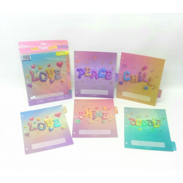 SEPARADOR MATERIA N3 X5 LOVE PEACE AND SHINE REXON