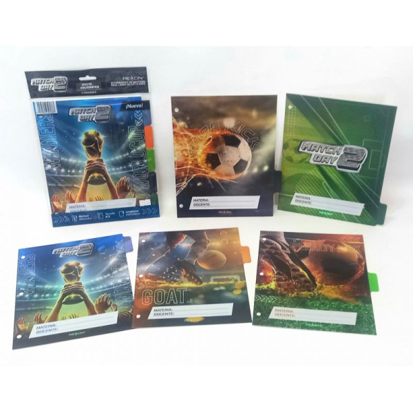 SEPARADOR MATERIA N3 X5 MATCH DAY 2 REXON