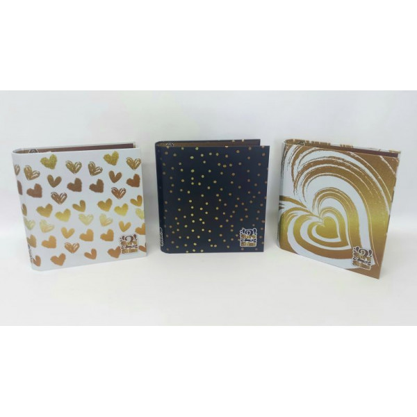 CARPETA N3 3X40 BORN TO SHINE HOLOGLITTER REXON