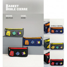 CANOPLA BASKET DOBLE CIERRE 22X10X6cm 3068 REX
