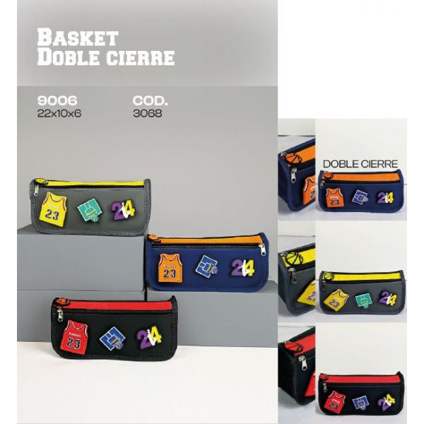 CANOPLA BASKET DOBLE CIERRE 22X10X6cm 3068 REX