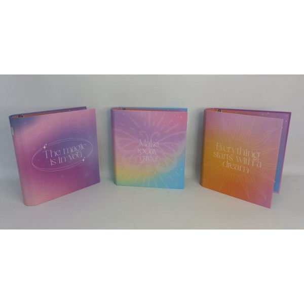 CARPETA STAR CONSTELLATION MICROGLITTER 3X40cm 20335 REX