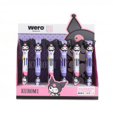 BOLIGRAFO 8 COLORES KUROMI