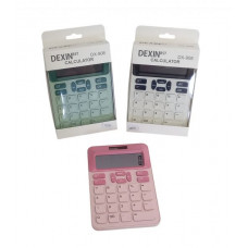 CALCULADORA 12 DIGITOS COLOR PASTEL 17X12cm DX-908  NS388785