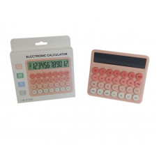 CALCULADORA 12 DIGITOS COLOR PASTEL 13X14cm  NS410302