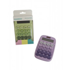 CALCULADORA 10 DIGITOS COLOR PASTEL 15X10cm  NS410310