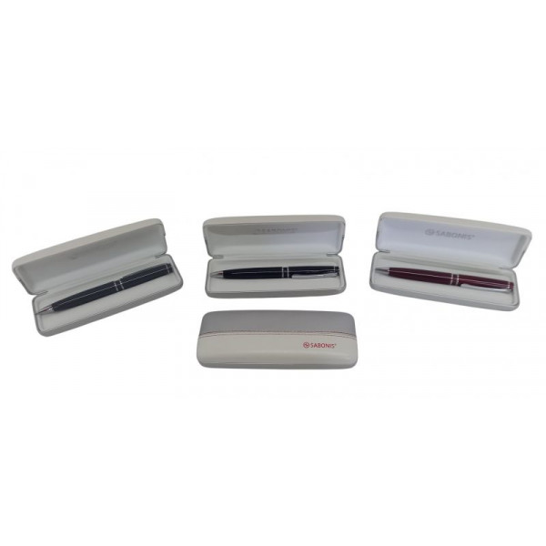 BOLIGRAFO JEWELL BLACK CON ESTUCHE   J11-8  SABONIS