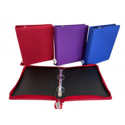 CARPETA ESCOLAR 3X40 CORDURA COLORES SURTIDOS C/CIERRE  0380