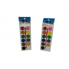 ACUARELA BLISTER X12 COLORES + PINCEL